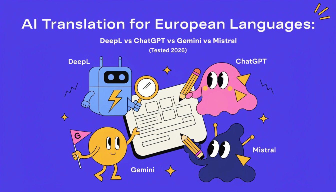 best AI translation European languages