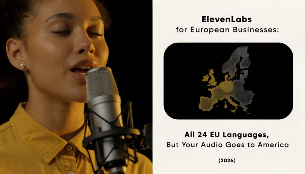 Elevenlabs for European Businesses All 24 Languages But Your Audio Goes to America
